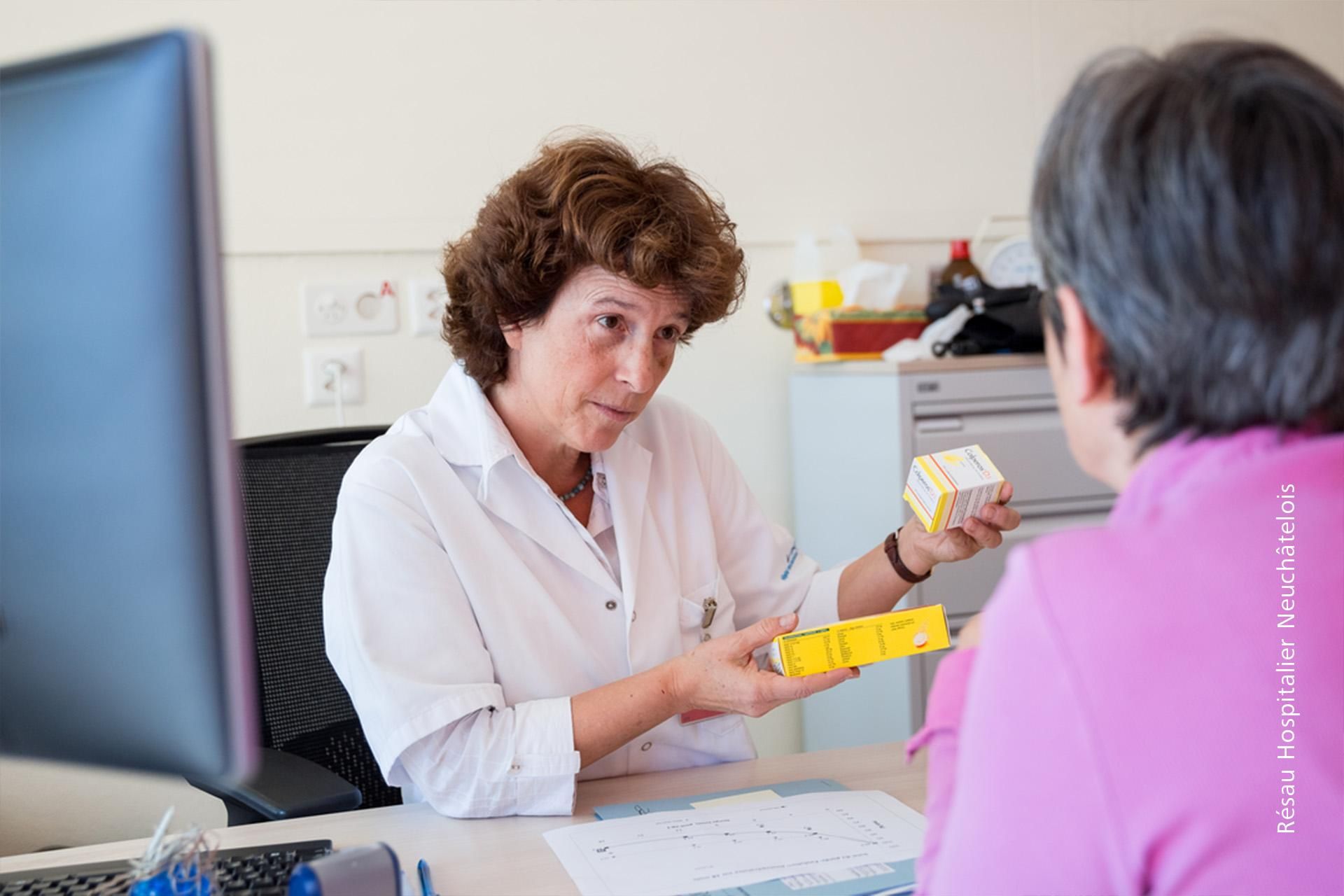 Medikamentenabgabe résau Hospitalier Neuchâtelois