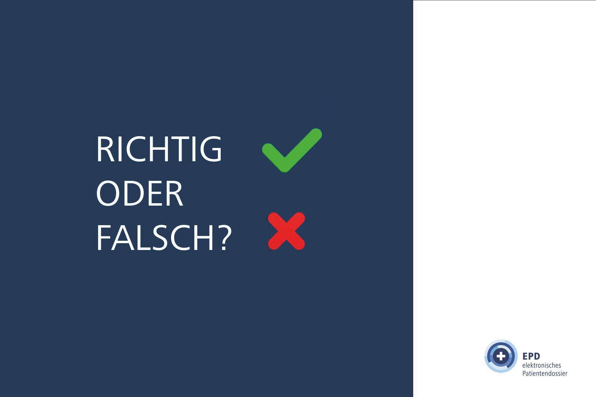 Richtig oder falsch